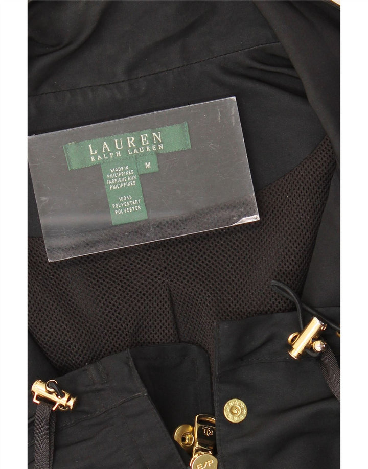 Giacca utility da donna RALPH LAUREN UK 14 poliestere nero medio