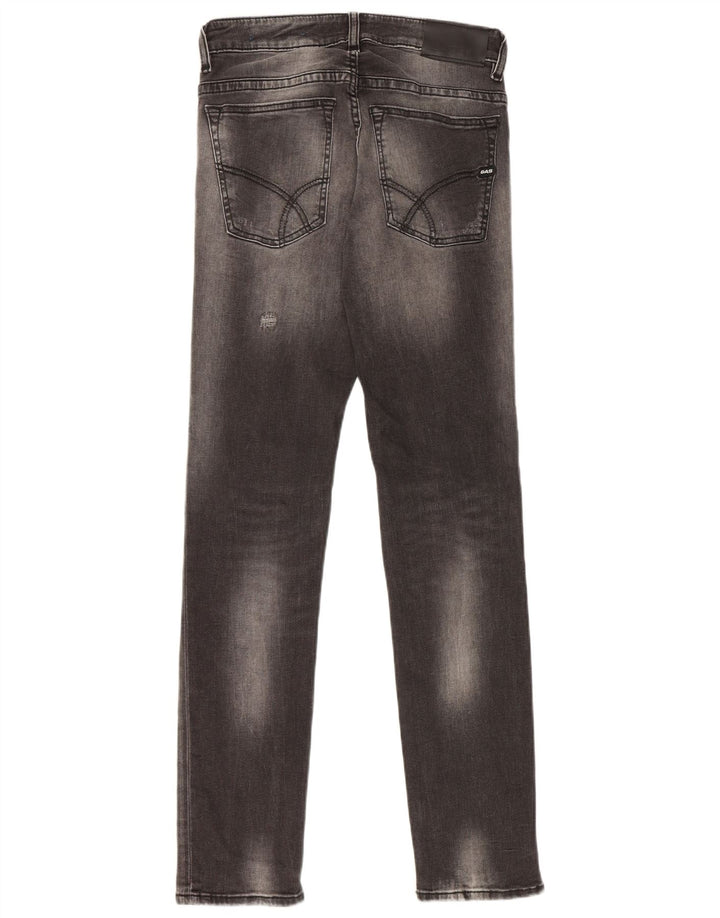 Jeans slim da uomo Gas Distressed Anders W30 L32 in cotone grigio