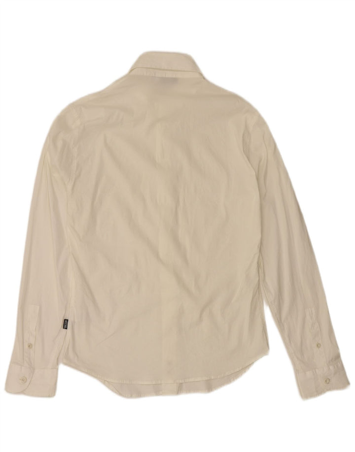 Camicia Uomo Moschino Large Bianca in Cotone