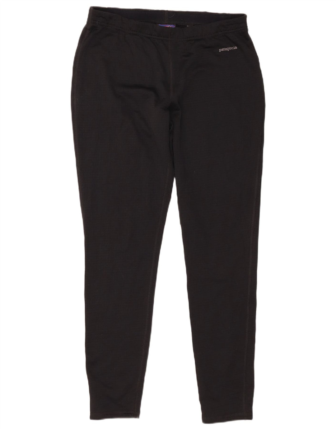 Patagonia Womens Polartec Leggings UK 16 Large Nero Poliestere