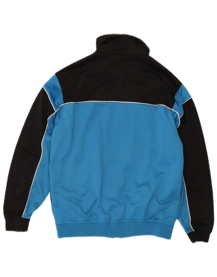 Giacca da tuta da ragazzo KAPPA 11-12 anni in poliestere color block blu