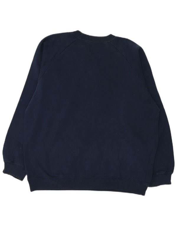 Levi's Uomo Felpa Maglione Grande Blu Navy
