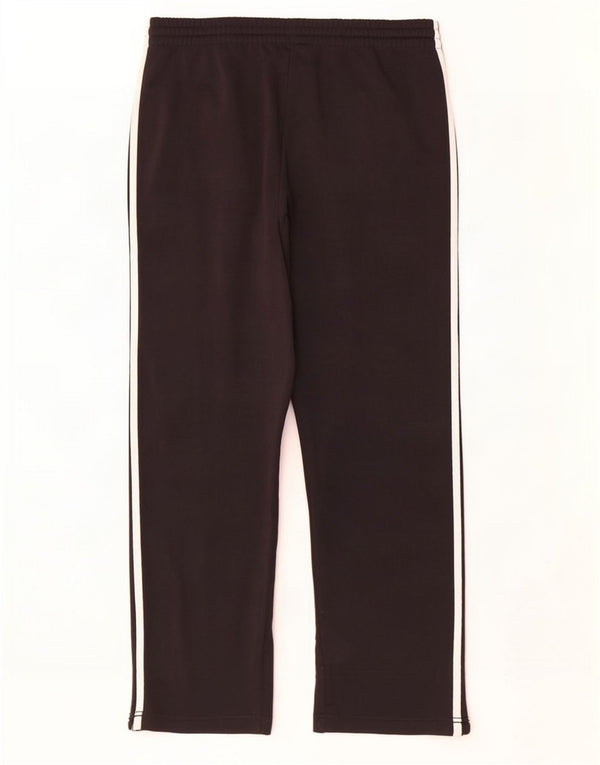Adidas Womens Tracksuit Trousers UK 14 Large Black Polyester
