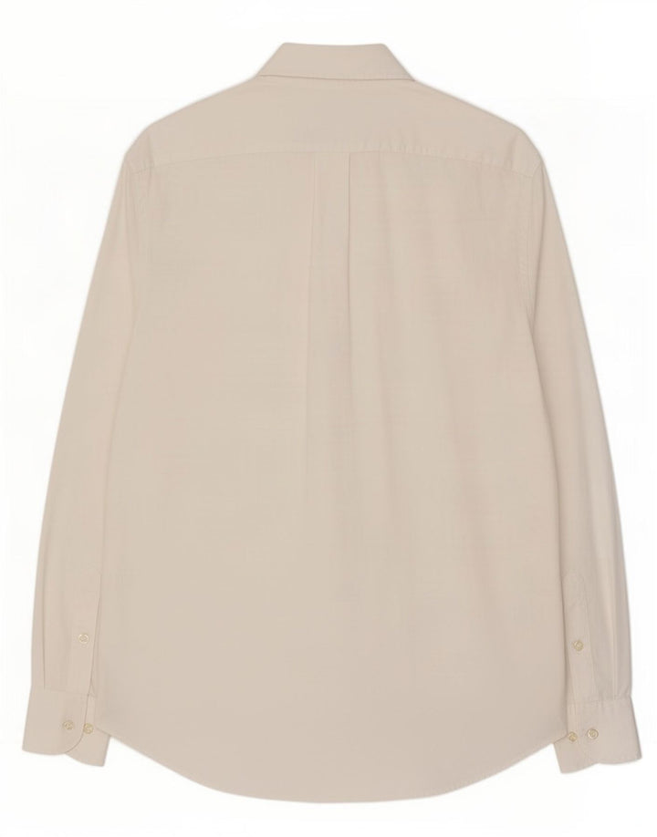 Camicia da uomo Marlboro Classics Large in cotone bianco
