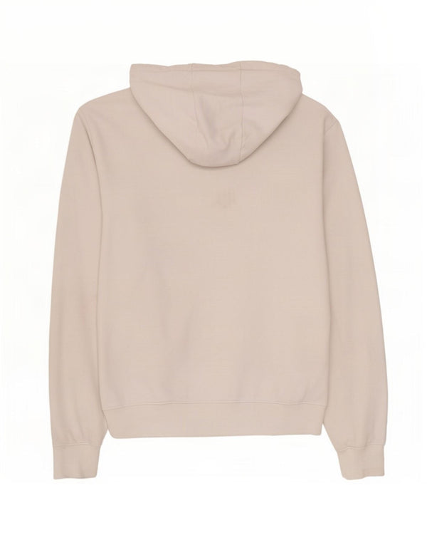 Felpa con cappuccio grafica da uomo Hugo Boss piccola in cotone bianco
