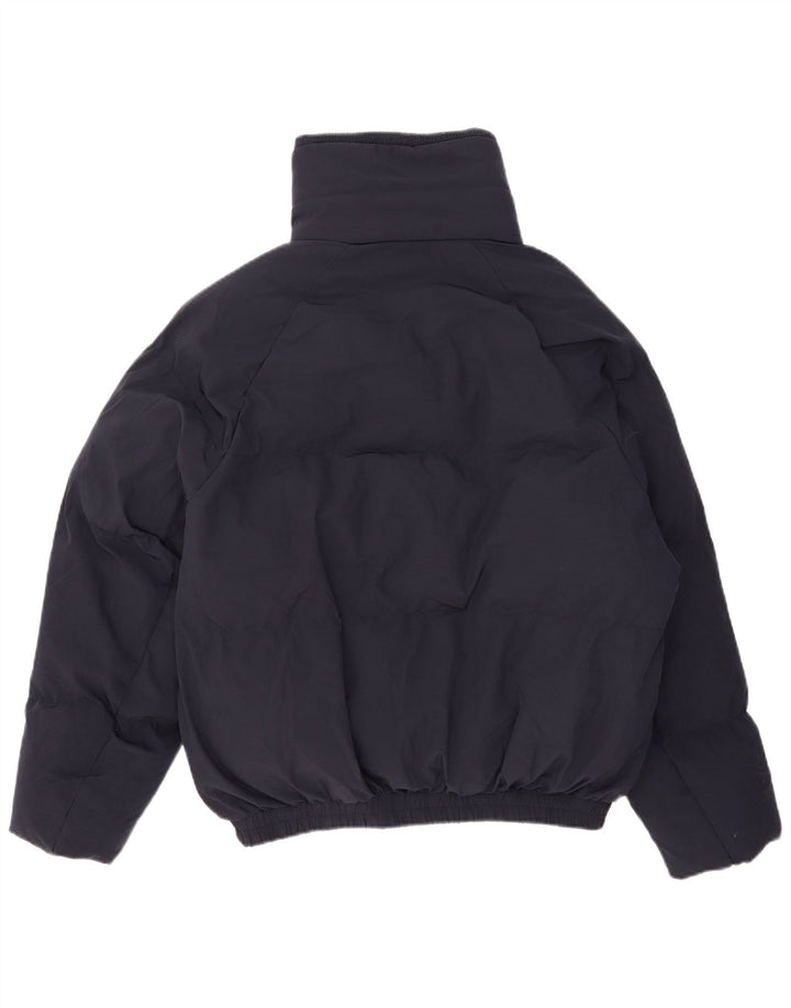 Giacca imbottita vestibilità ampia da uomo Zara UK 38 blu navy medio