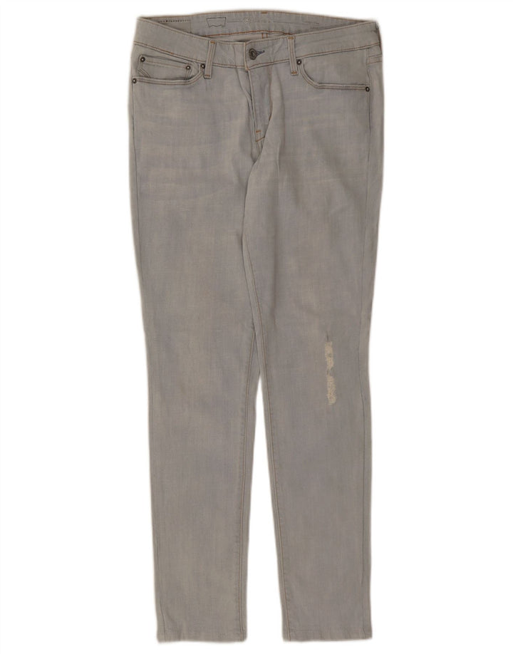 Jeans skinny effetto consumato Demi Curve da donna LEVI'S W29 L29 Blu