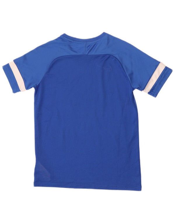 T-shirt da ragazzo Nike Top 13-14 anni XL Sport in poliestere a righe blu
