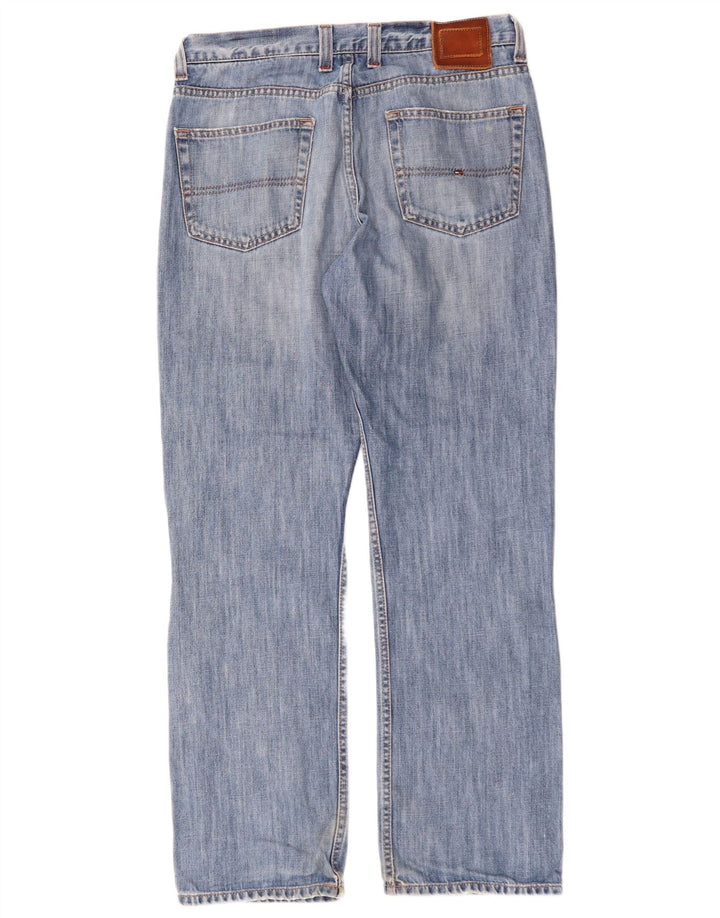 Jeans dritti da uomo Tommy Hilfiger W32 L32 cotone blu