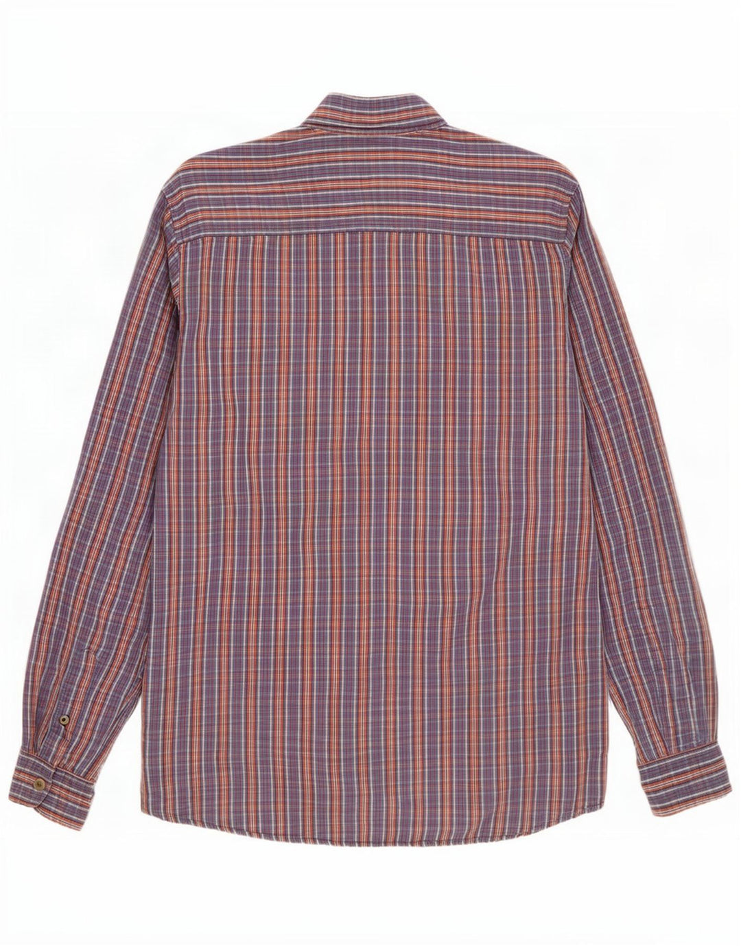 Camicia da uomo Jack & Jones in cotone a quadri blu medio