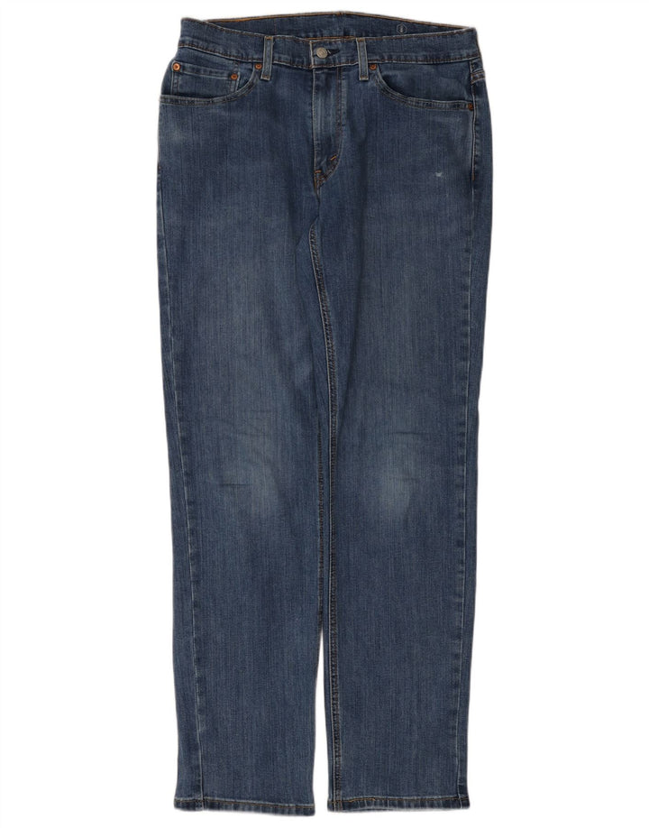 Levi's Uomo 541 Athletic Jeans dritti W32 L34 Cotone Blu