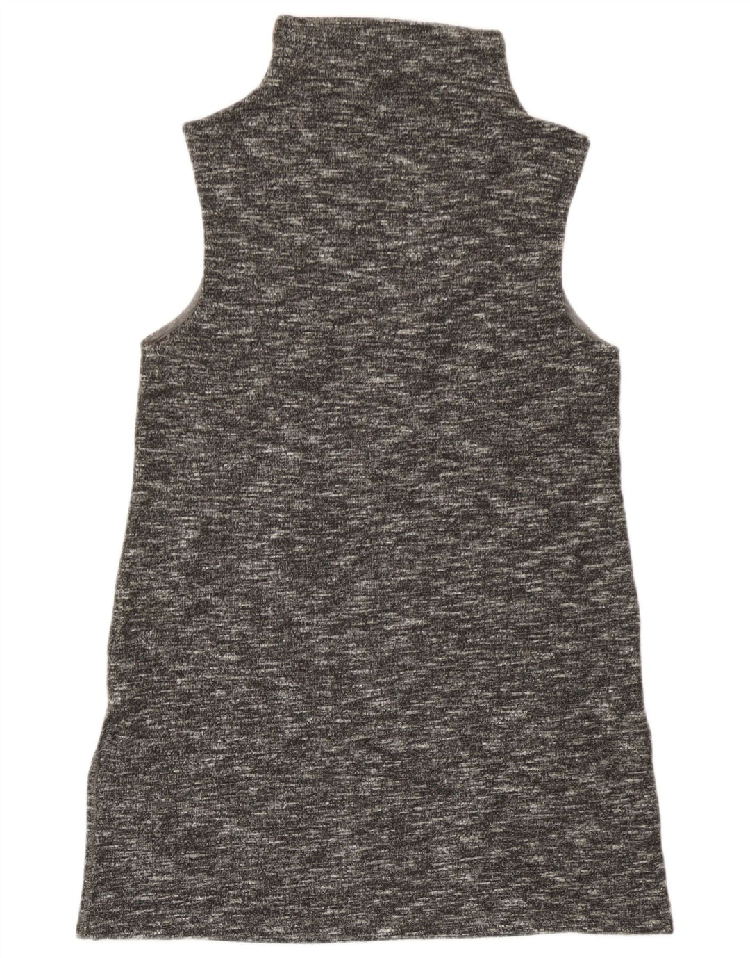 Abito a trapezio senza maniche da donna Benetton UK 8 piccolo grigio screziato