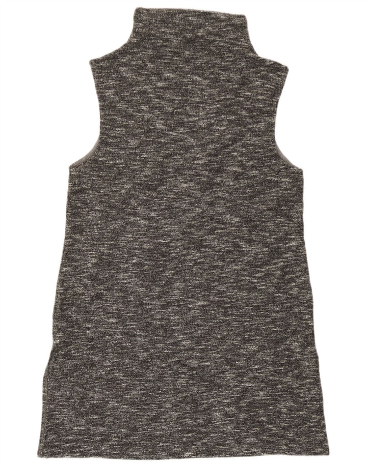 Abito a trapezio senza maniche da donna Benetton UK 8 piccolo grigio screziato