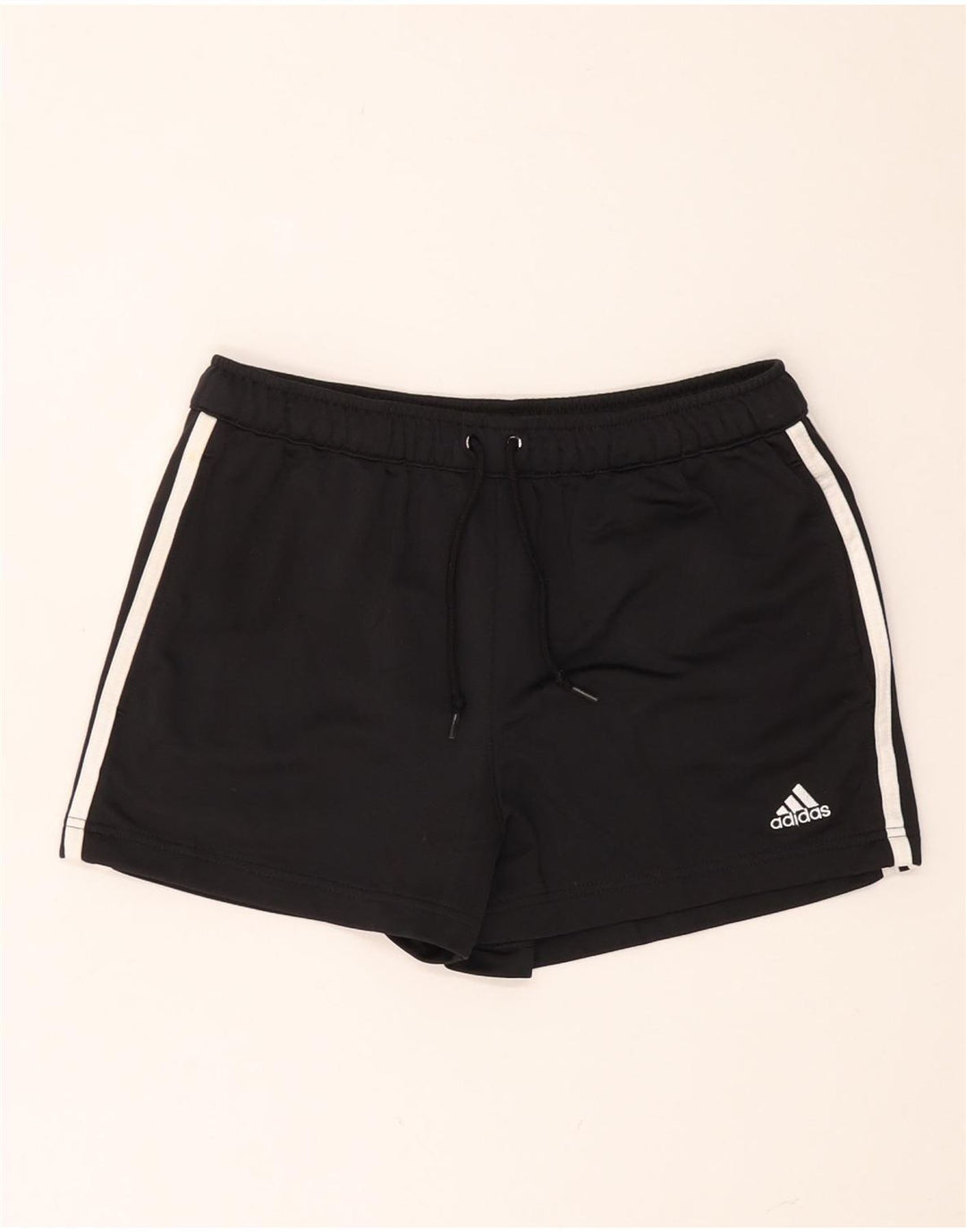 Pantaloncini sportivi ADIDAS da donna UK 10 piccoli poliestere nero