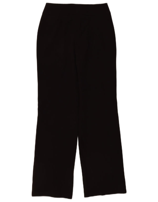 Pantaloni casual larghi da donna Lipsy UK 8 piccoli W24 L30 poliestere marrone