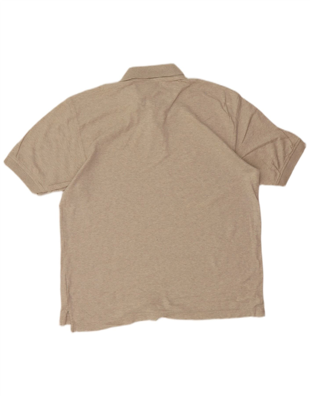 Polo da uomo IZOD in cotone screziato grigio medio