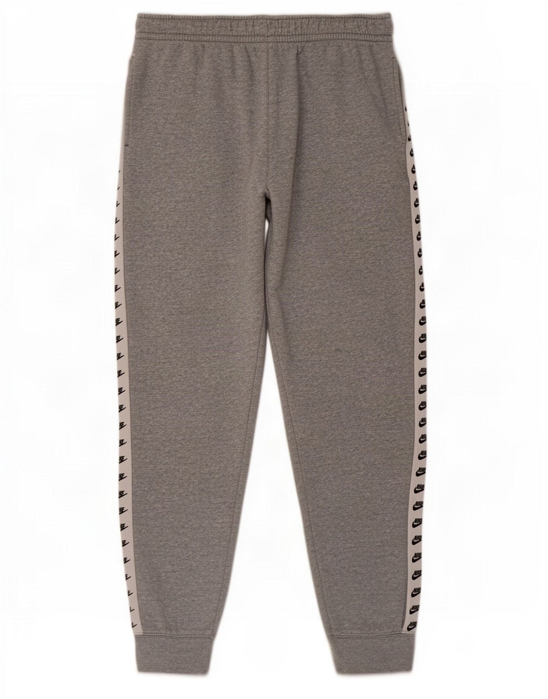 Pantaloni da tuta con grafica Nike da uomo, pantaloni da jogging, cotone color block grigio medio