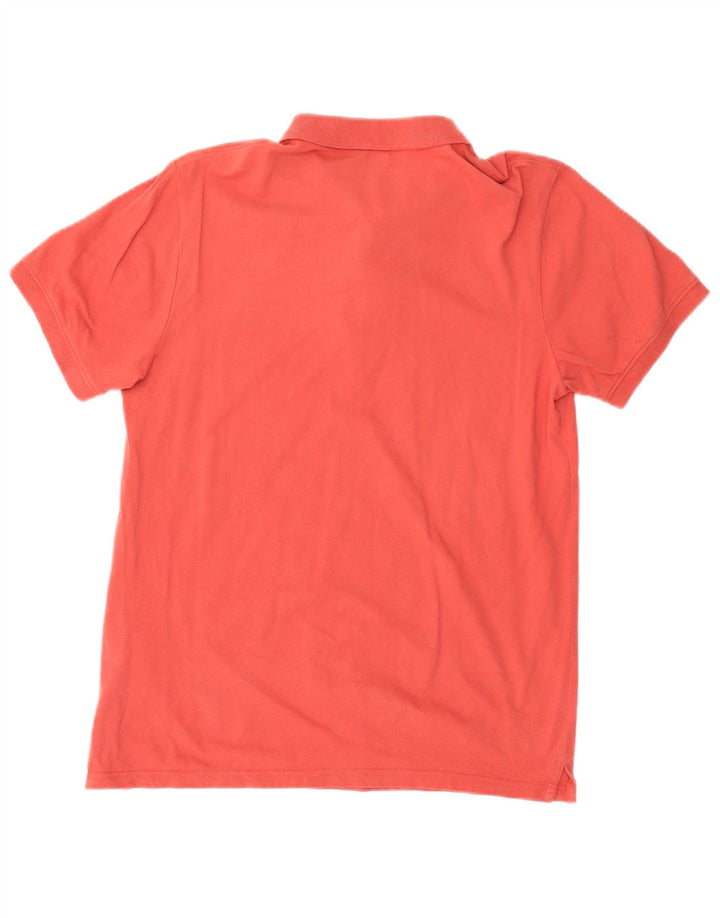 Polo da uomo JACK & JONES in cotone rosa medio