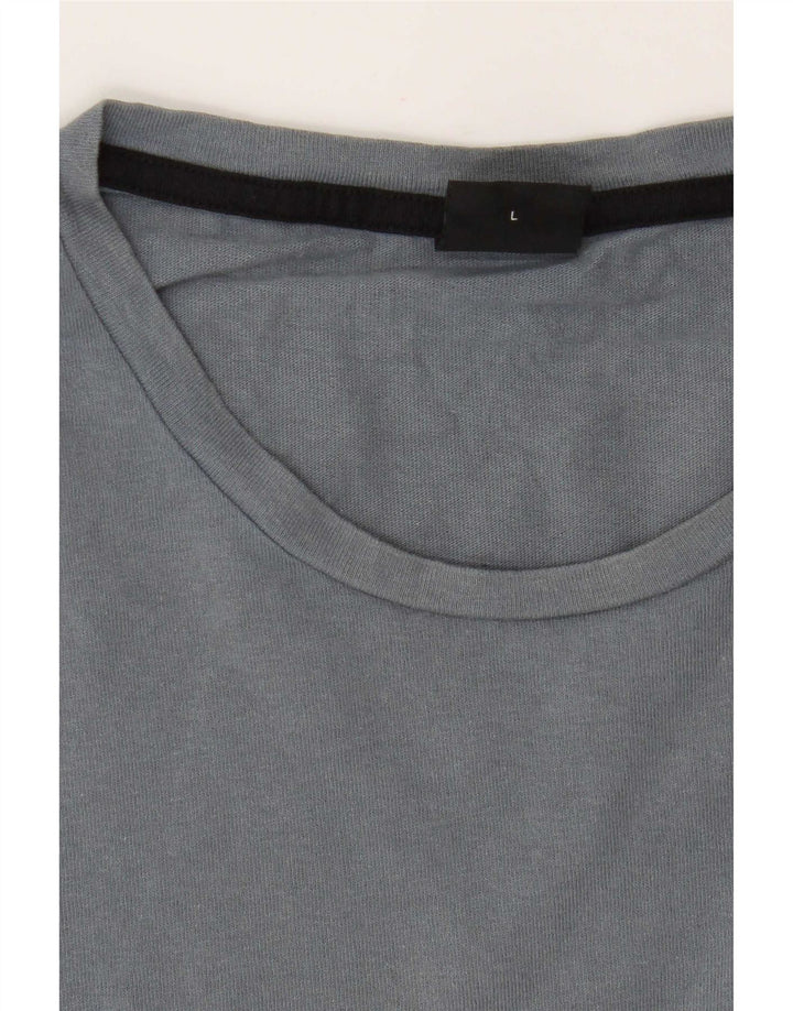 T-shirt da uomo Hugo Boss Top grande blu