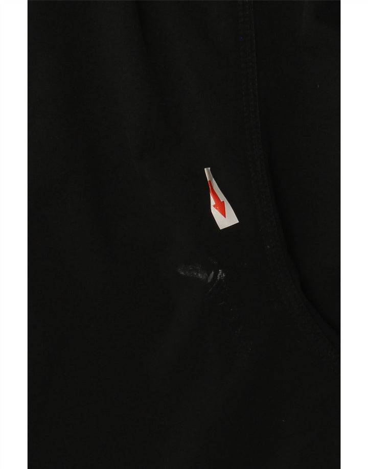 Pantaloncini sportivi Nike da uomo grandi in poliestere color block nero