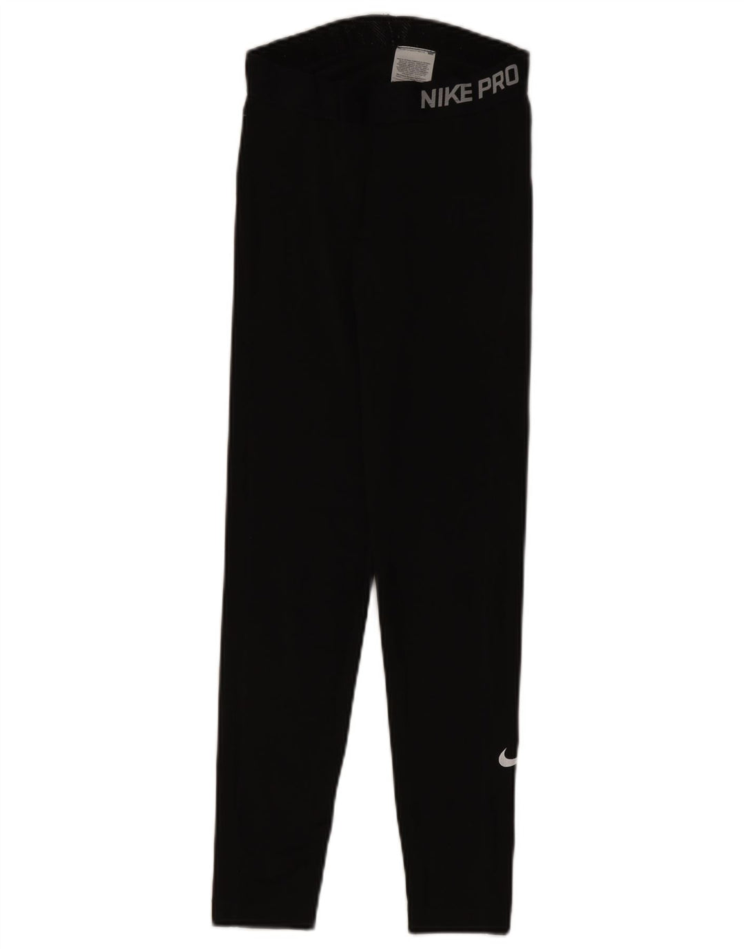 Leggings grafici da donna Nike UK 10 piccoli poliestere nero