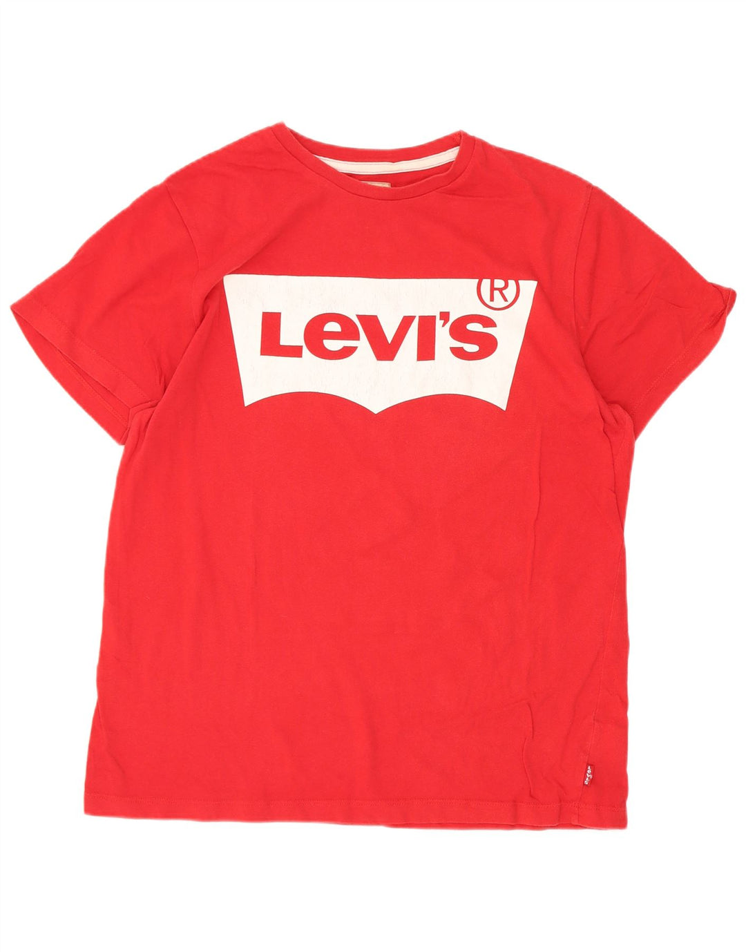 T-shirt grafica per ragazzi Levi's 15-16 anni rossa