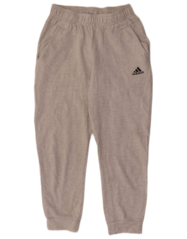 Pantaloni della tuta da ragazzo Adidas Joggers 11-12 anni in cotone grigio