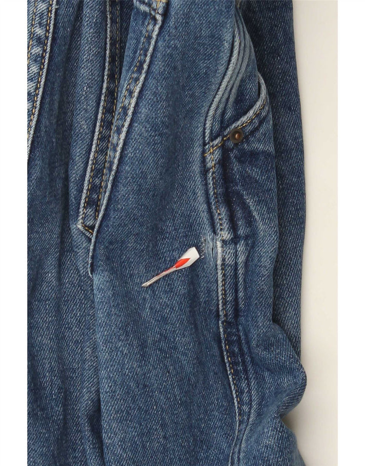Jeans da donna a gamba larga Massimo Dutti EU 40 Medio W30 L30 Cotone blu