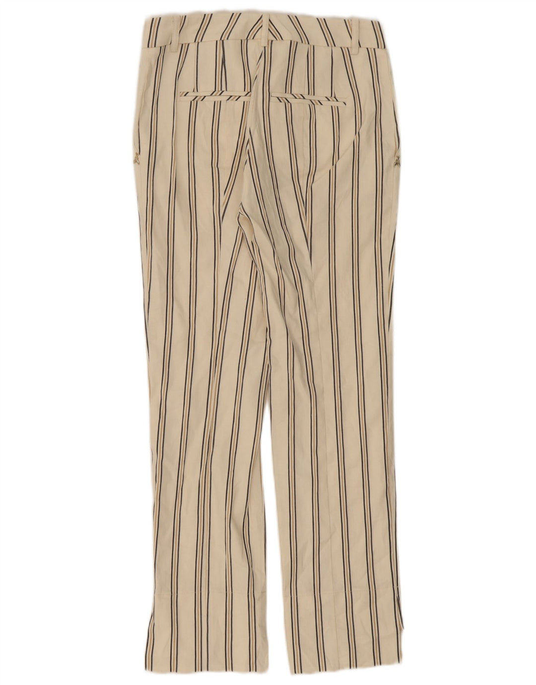 Pantaloni chino da donna Patrizia Pepe IT 42 Medio W28 L27 Lino bianco sporco