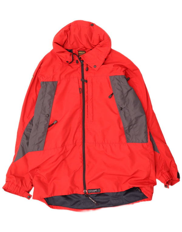 Giacca da sci con cappuccio Nikwax Analogy da donna Paramo UK 18 XL Rosso Colourblock