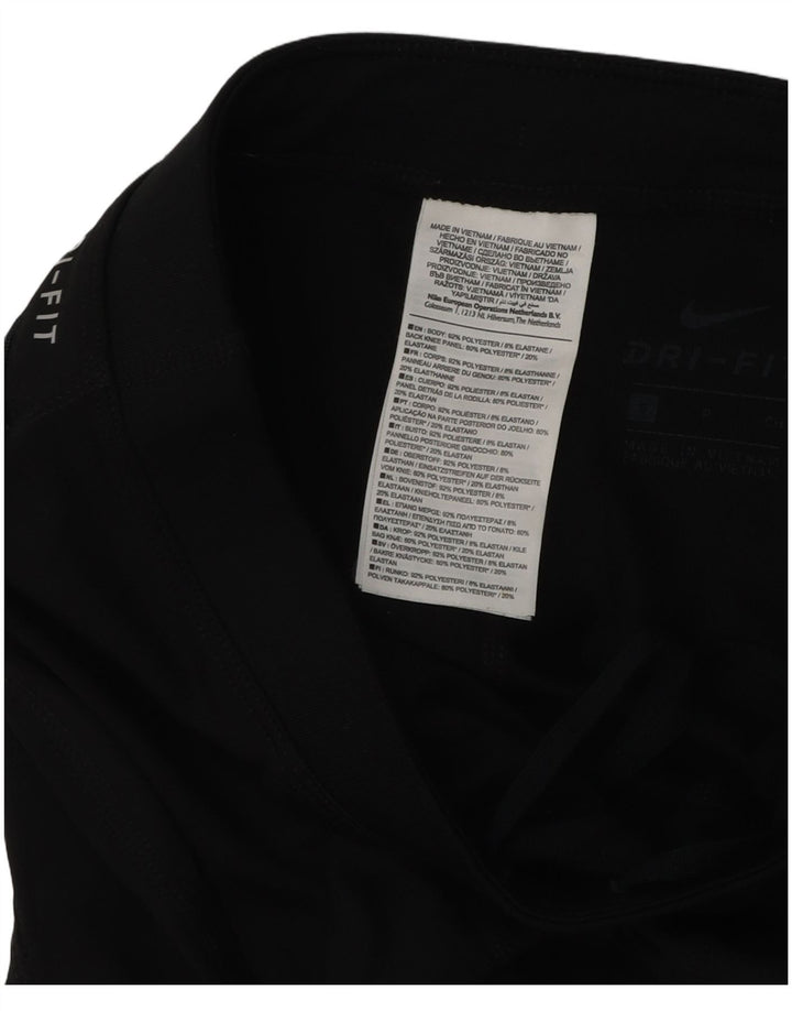 Leggings Nike Dri Fit da donna UK 8 Small Nero Poliestere