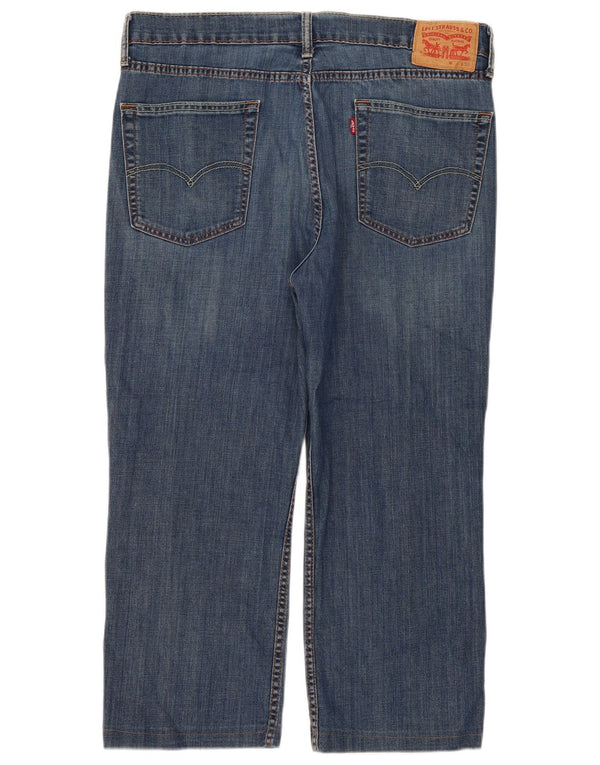 Jeans Capri da donna Levi's W36 L23 cotone blu