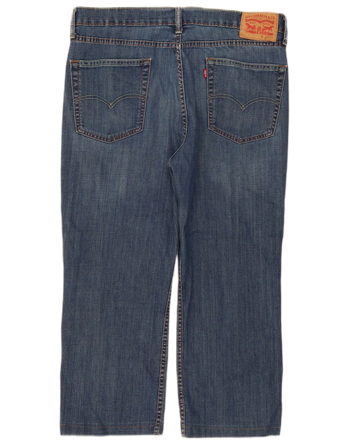 Jeans Capri da donna Levi's W36 L23 cotone blu