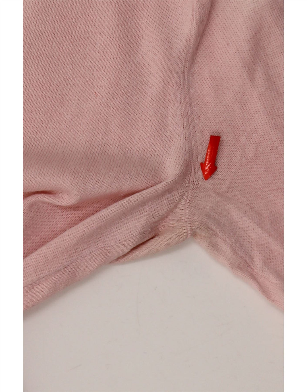 Maglione maglione con scollo a V da donna Tommy Hilfiger UK 12 Rosa medio