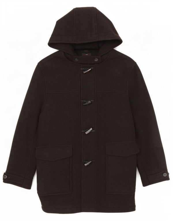 Montgomery con cappuccio da uomo Butler & Webb UK 42 XL lana marrone