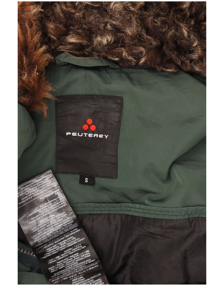 PEUTEREY Giacca imbottita da uomo UK 36 Small Verde Poliammide