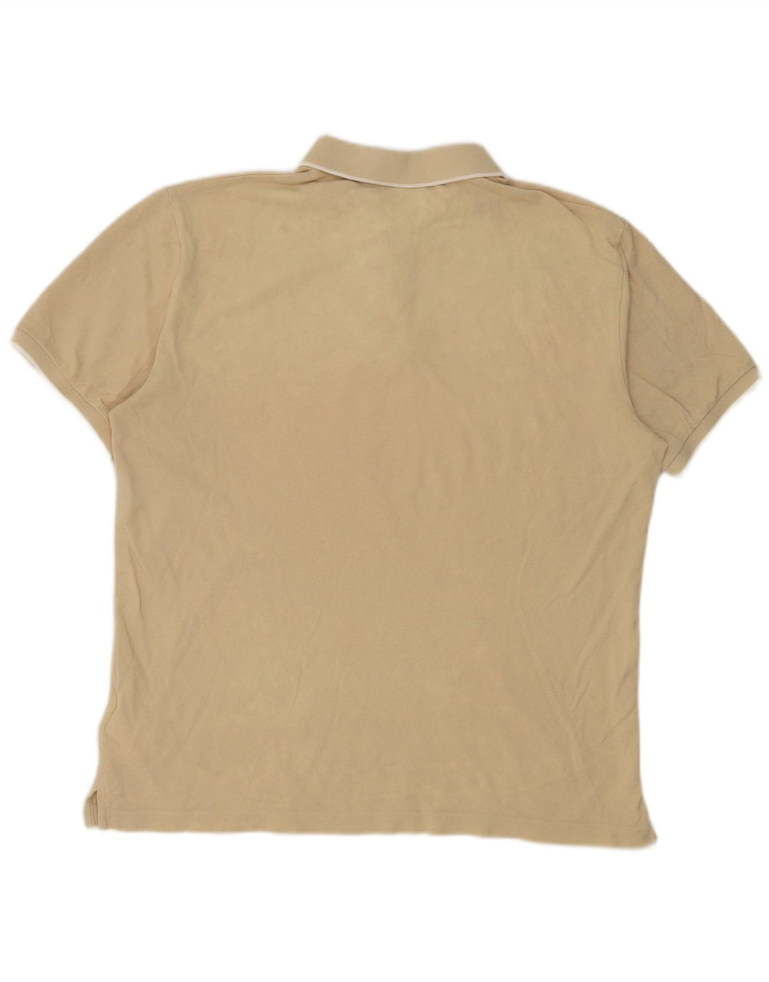 Polo da uomo GANT grande in cotone beige