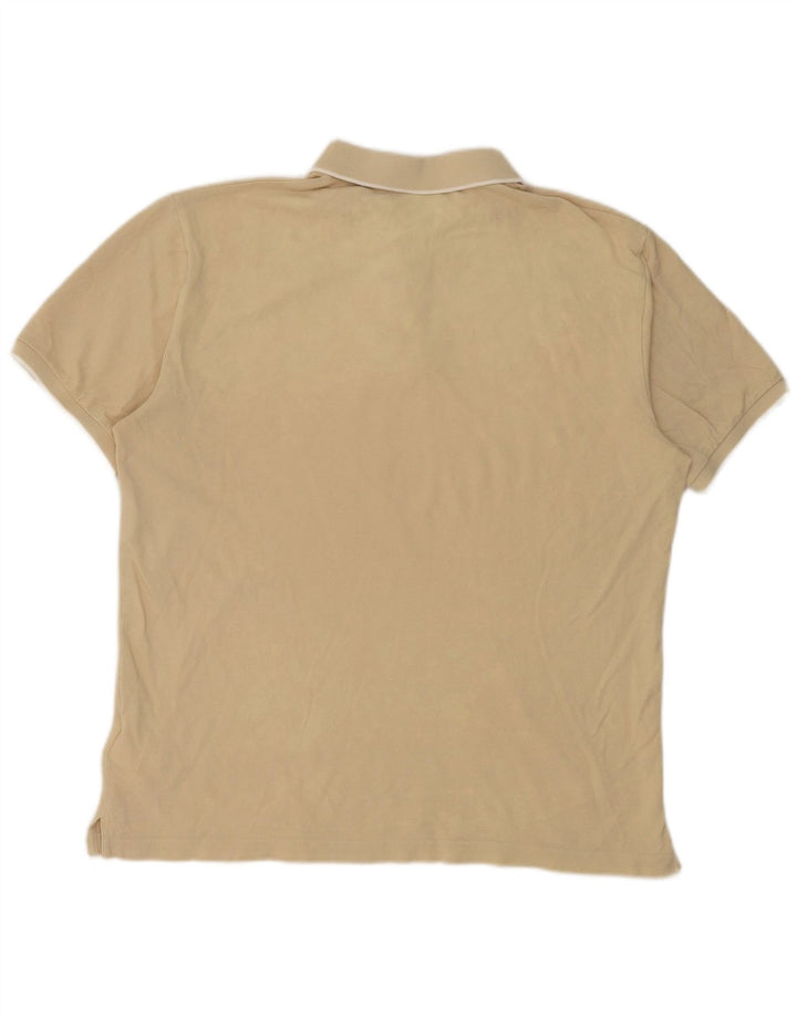 Polo da uomo GANT grande in cotone beige