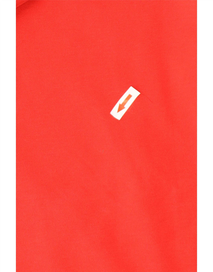 Maglione con cappuccio da uomo Levi's in cotone rosso medio