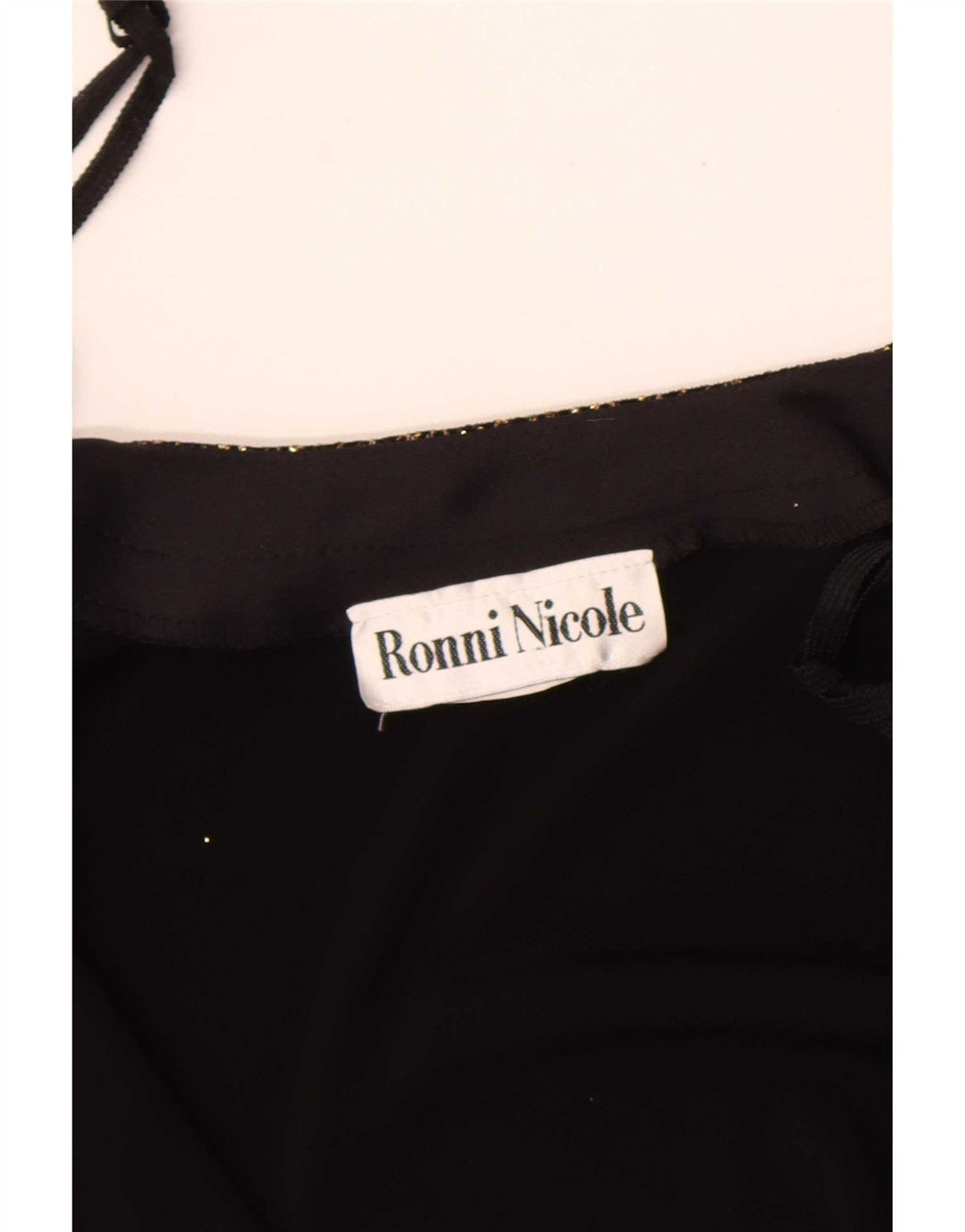 Giacca blazer aperta da donna Ronni Nicole UK 12 Marrone medio screziato