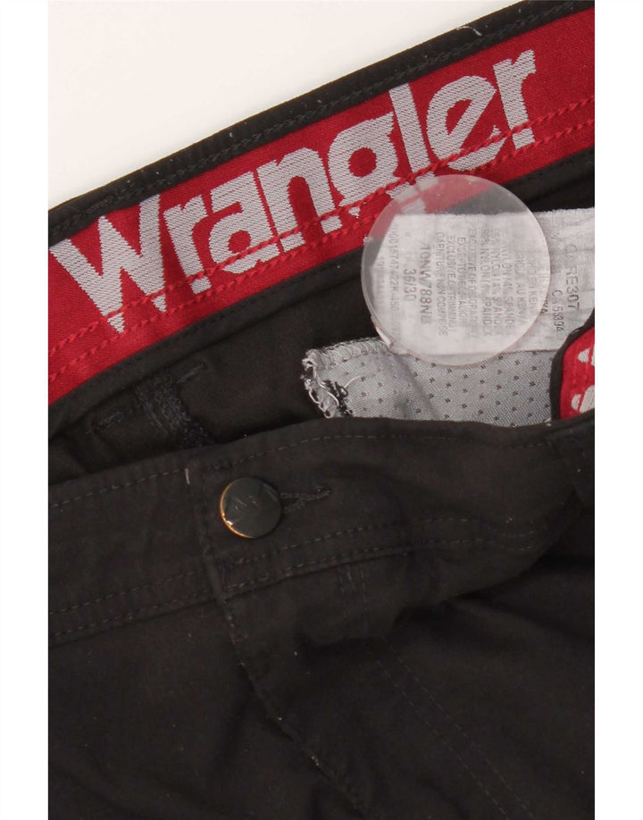 Pantaloni cargo da uomo Wrangler W36 L30 nylon nero