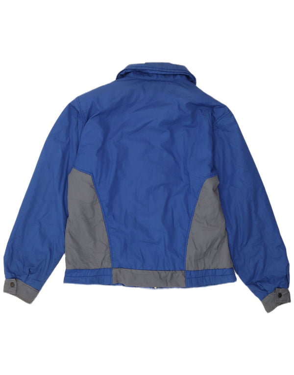 Giacca a vento da uomo Puma UK 40 Large Blu in poliestere color block