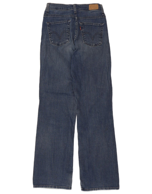 Levi's Donna 512 Jeans Bootcut Perfettamente Dimagranti W26 L30 Cotone Blu
