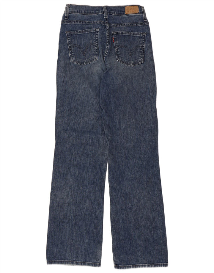 Levi's Donna 512 Jeans Bootcut Perfettamente Dimagranti W26 L30 Cotone Blu