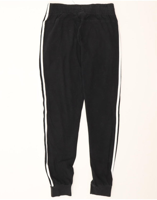 Pantaloni da tuta da donna ADIDAS Joggers UK 8/10 piccoli cotone nero