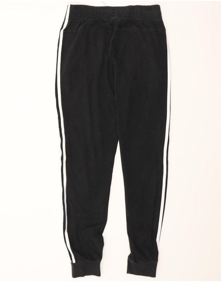 Pantaloni da tuta da donna ADIDAS Joggers UK 8/10 piccoli cotone nero