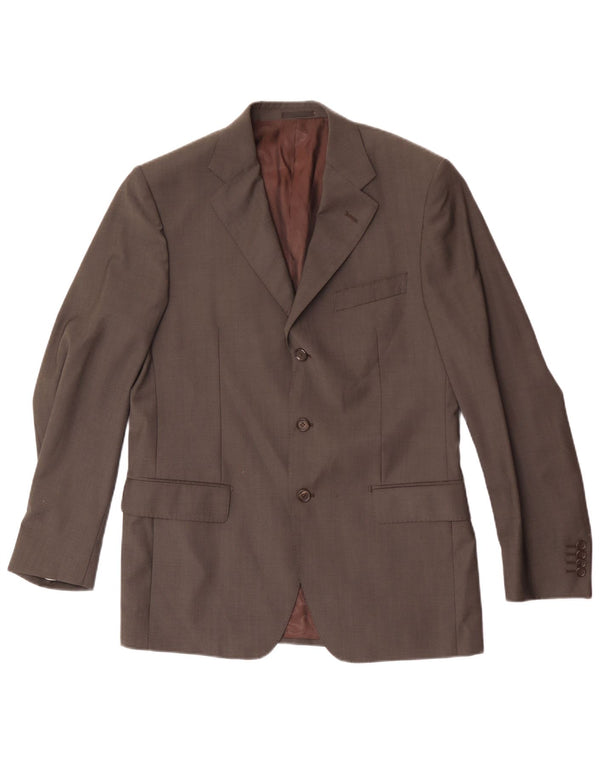 Giacca blazer da uomo a 3 bottoni vestibilità regolare Pierre Cardin EU 48 Grigio medio