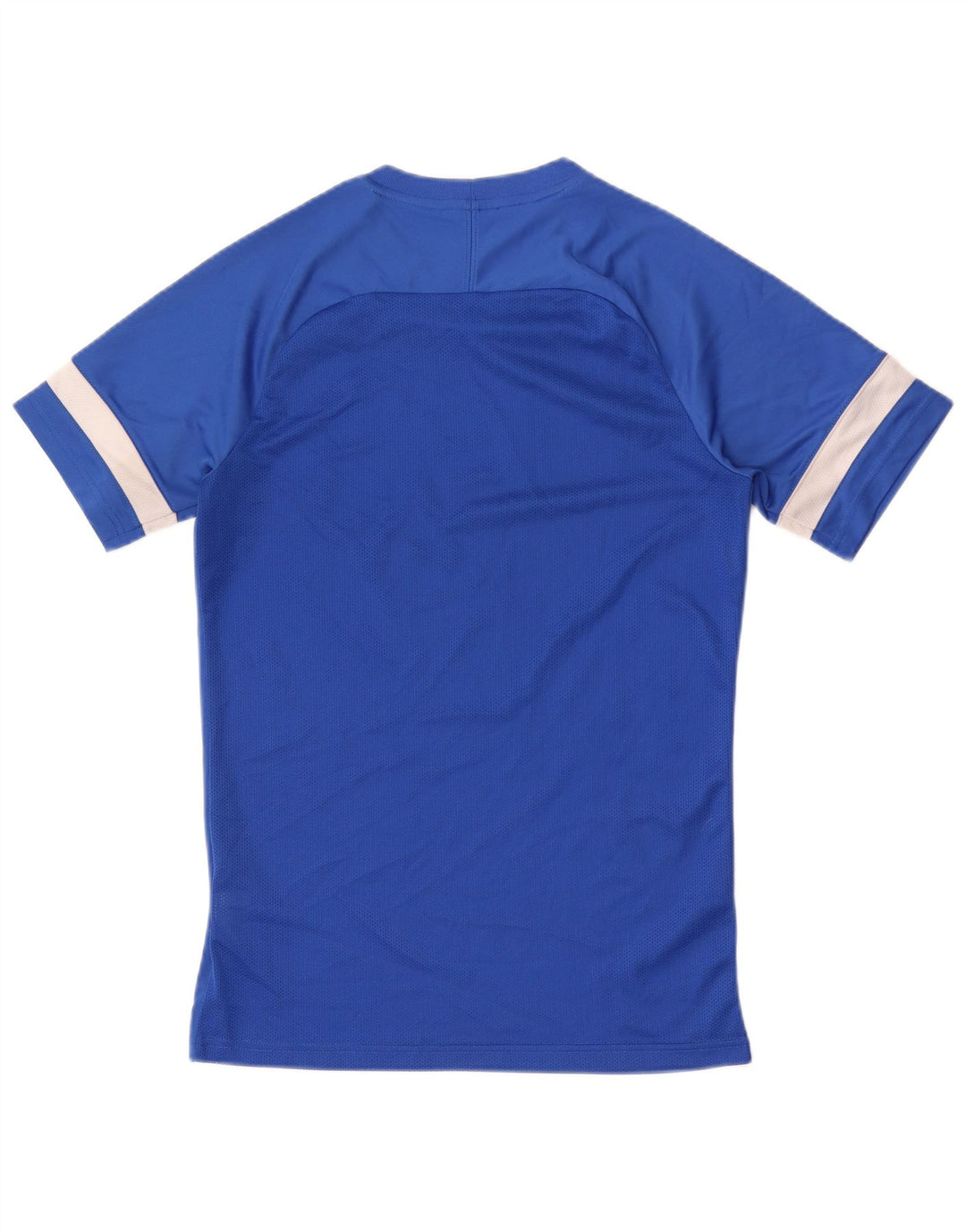 NIKE T-shirt da uomo Dri Fit Top Small Blu in poliestere color block