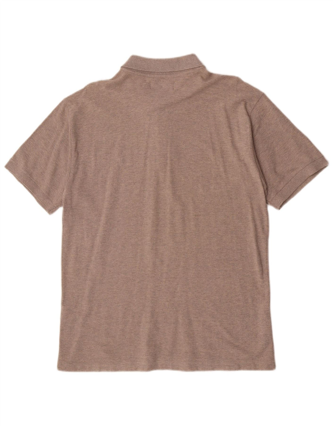 Polo da uomo Marlboro Classics in cotone beige medio