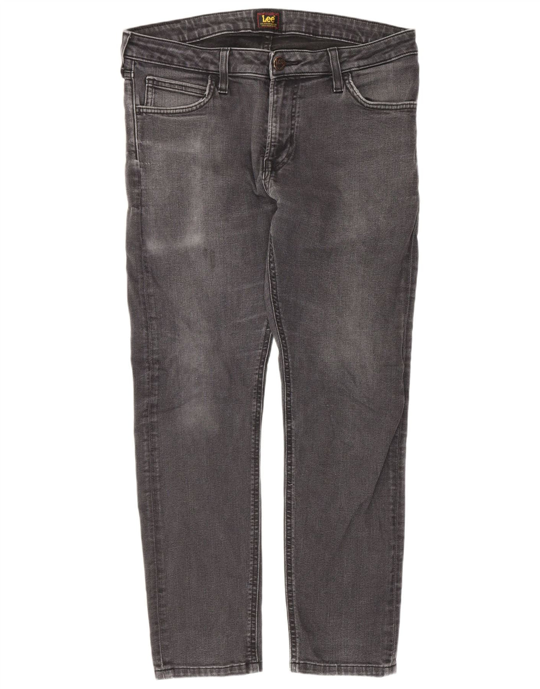 Jeans skinny da donna Lee W33 L27 cotone grigio